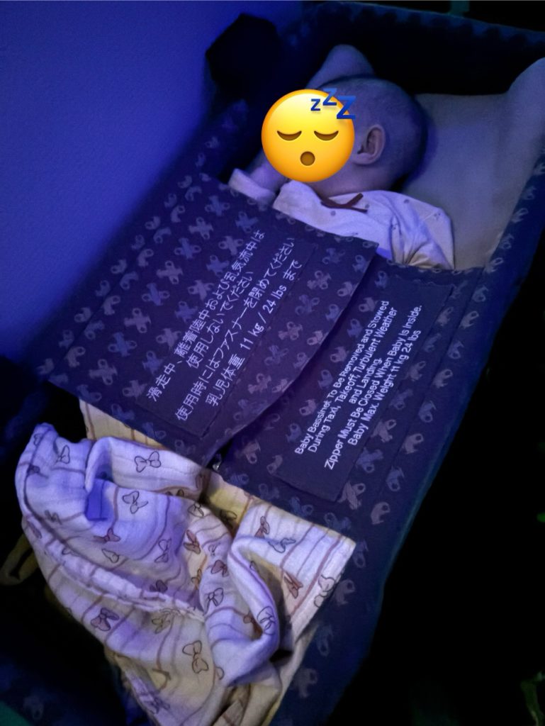 JALのバシネット