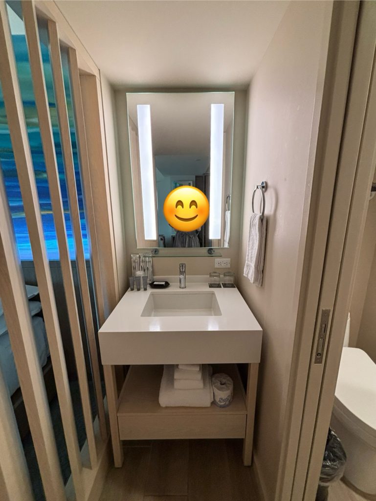 シェラトンワイキキの洗面台