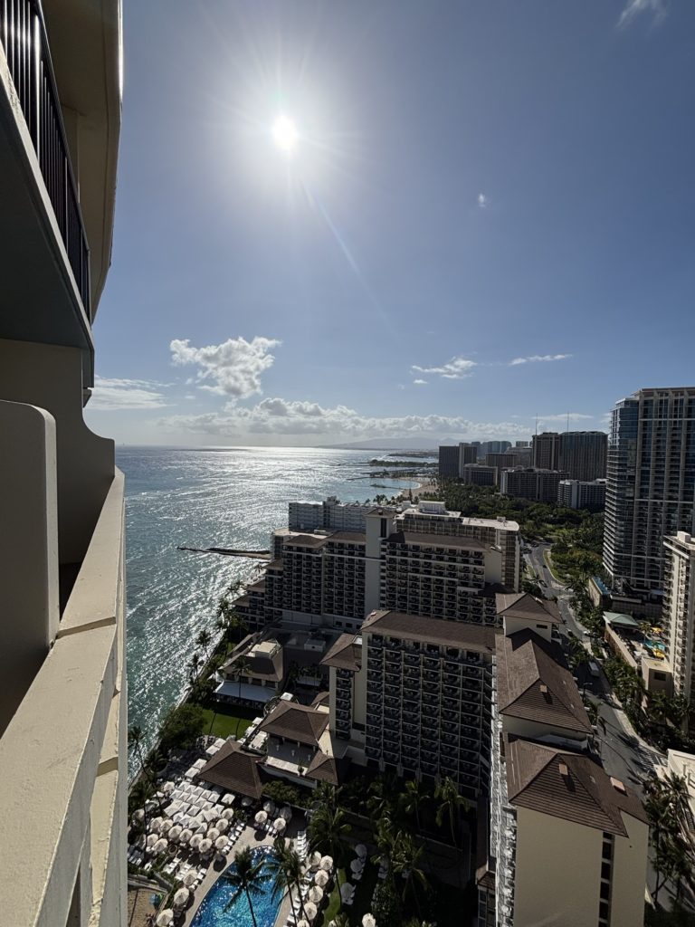 ラナイからの海