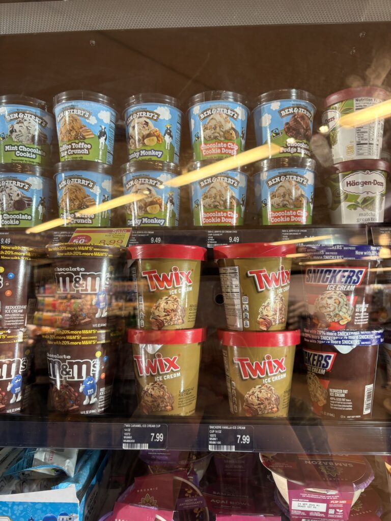 ABCストアのアイス