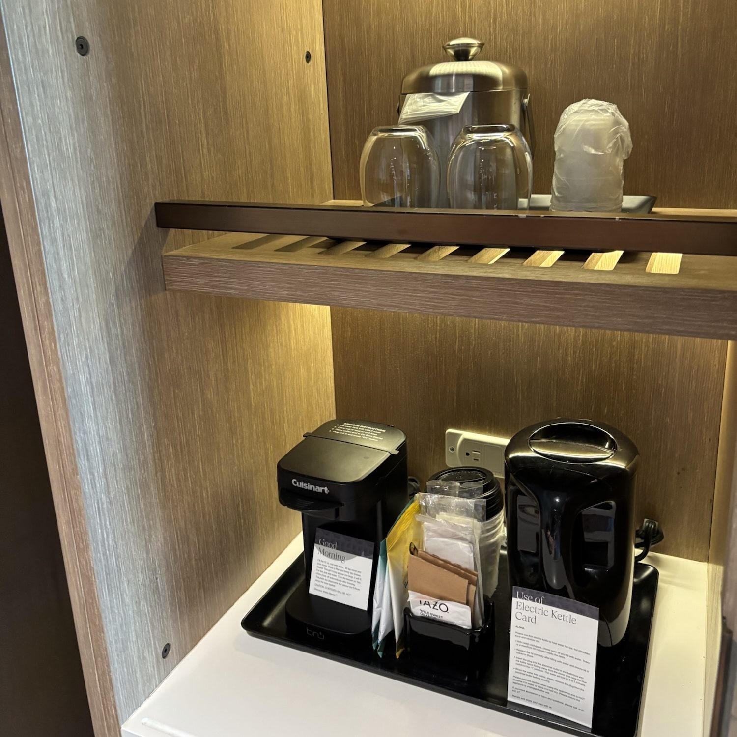 シェラトンワイキキの部屋の備品