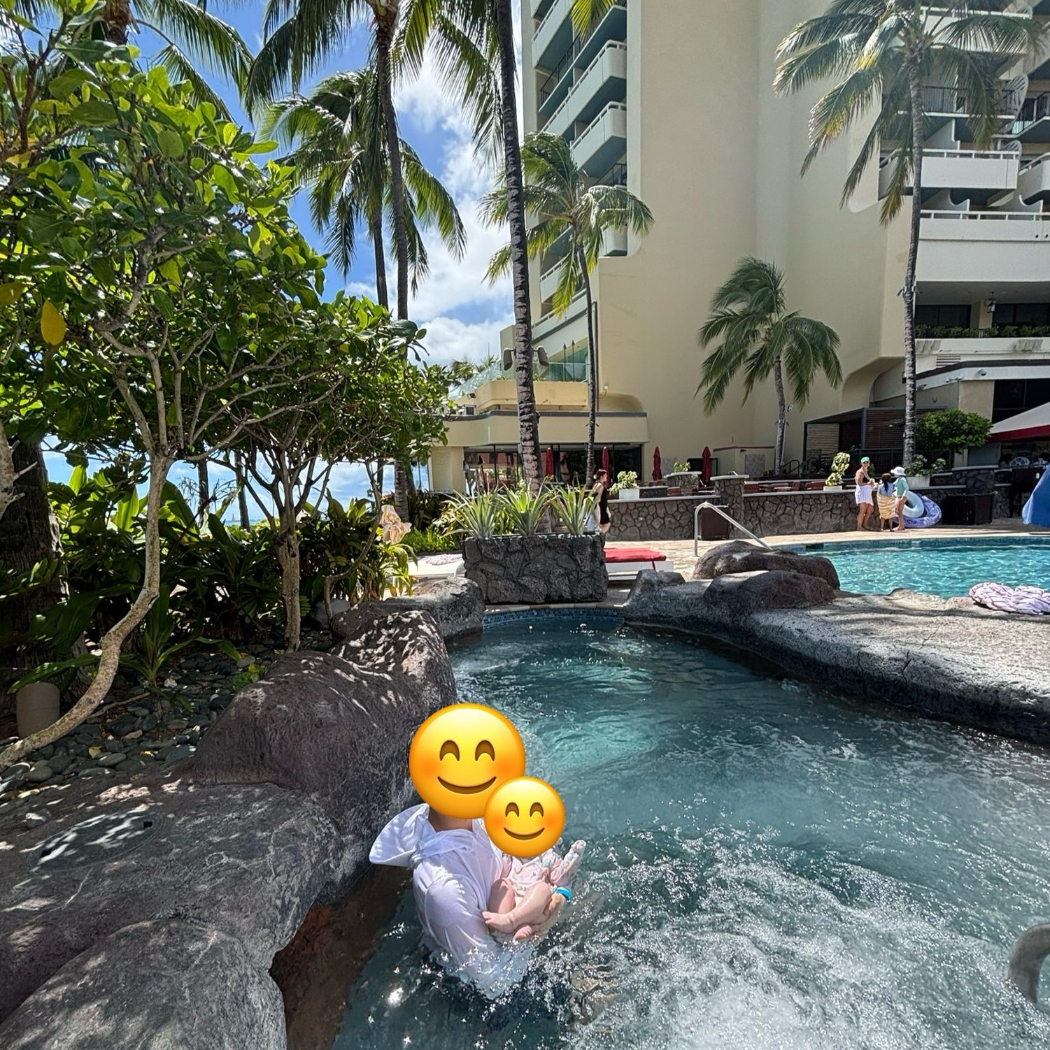 シェラトンワイキキのジャグジー