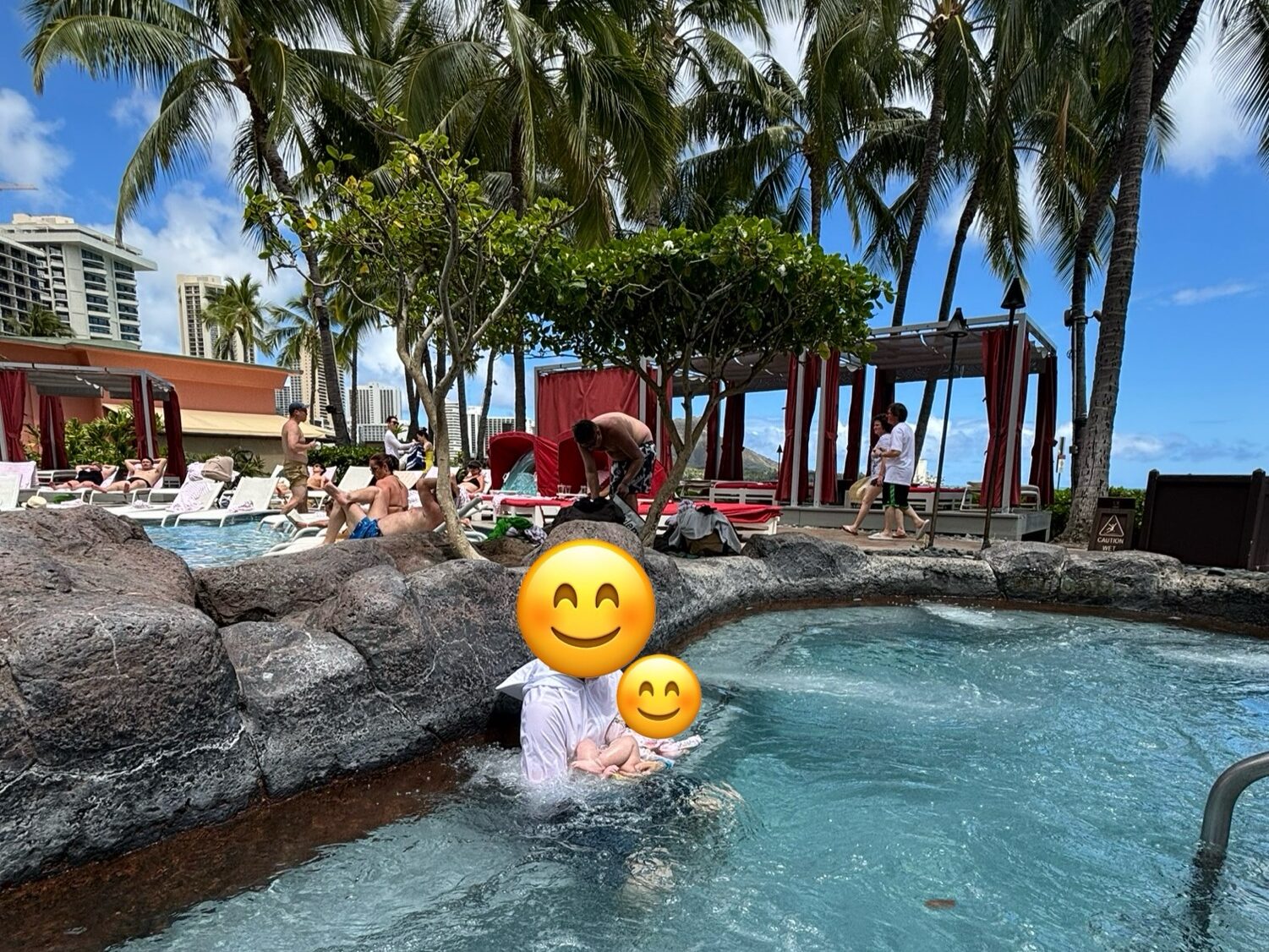 シェラトンワイキキのジャグジー